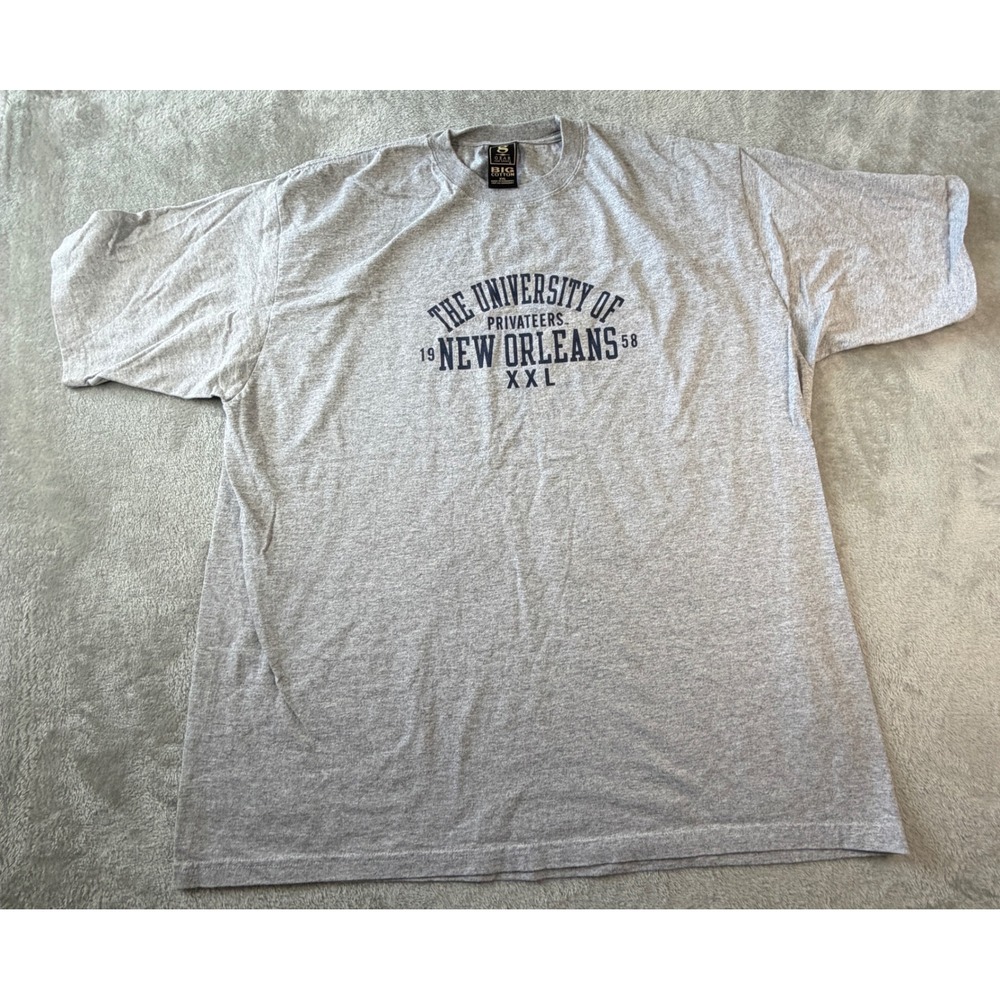 Gear For Sports T-Shirt Mens XXL Gray University of New Orleans Privateers Tee